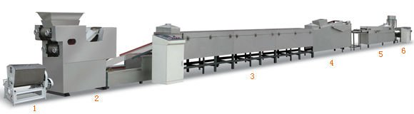 Линия по производству вермишели быстрого приготовления
